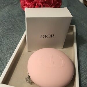 Dior Soft Pink Women's Make up Pouch.Brand New With box